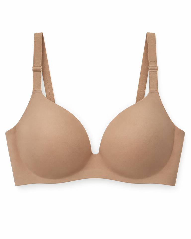 Caramel Padded T-Shirt Bra