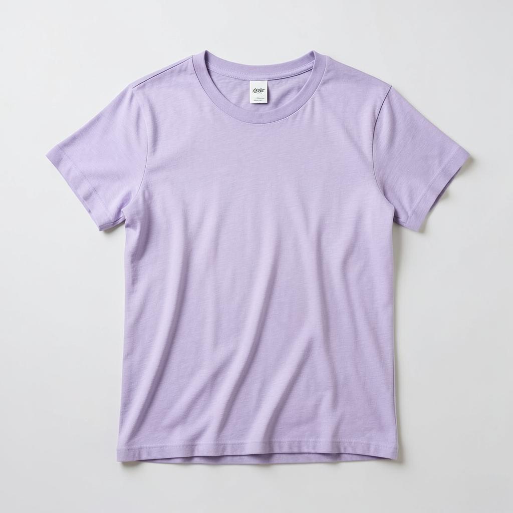 Lavender Relaxed-Fit Lounge Tee