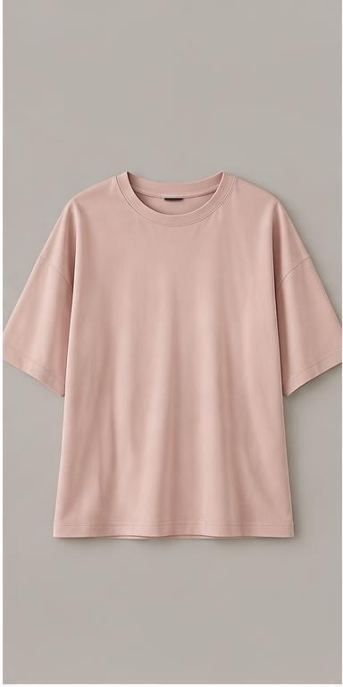 Blush Oversized Premium T-Shirt