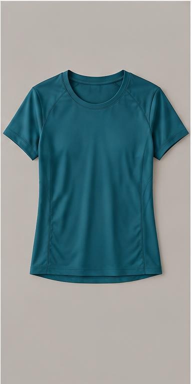 Teal Performance Designer T-Shirt
