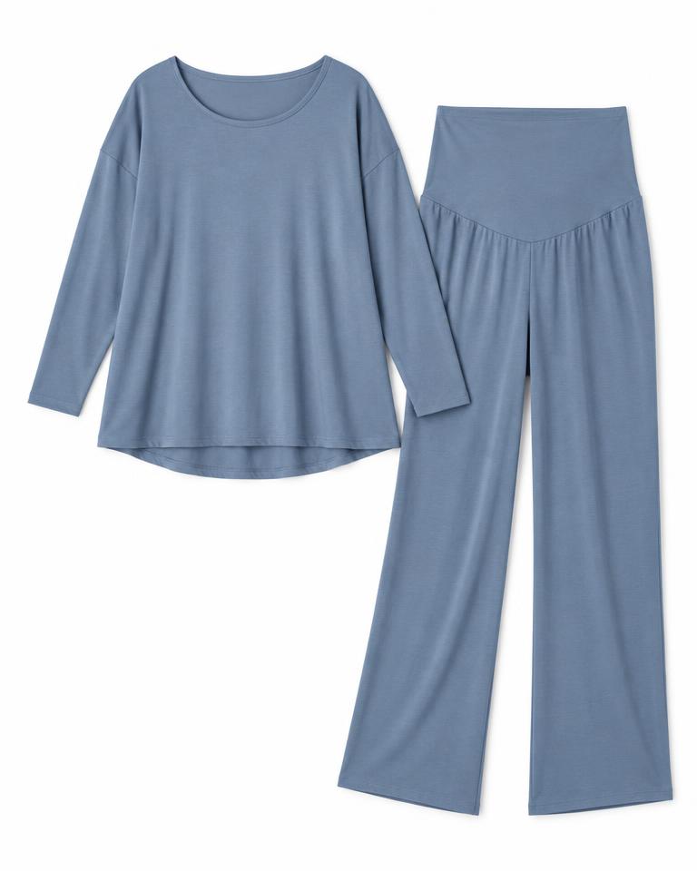 Soft Cotton Maternity Lounge Set