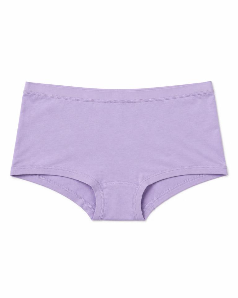 Navy Cotton Boyshort