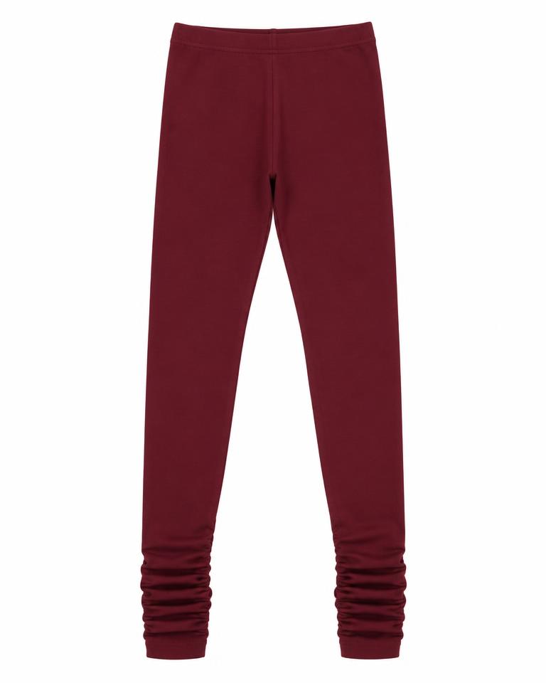 Maroon Churidar Leggings