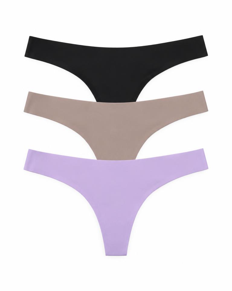 Seamless Thongs — Pack of 3