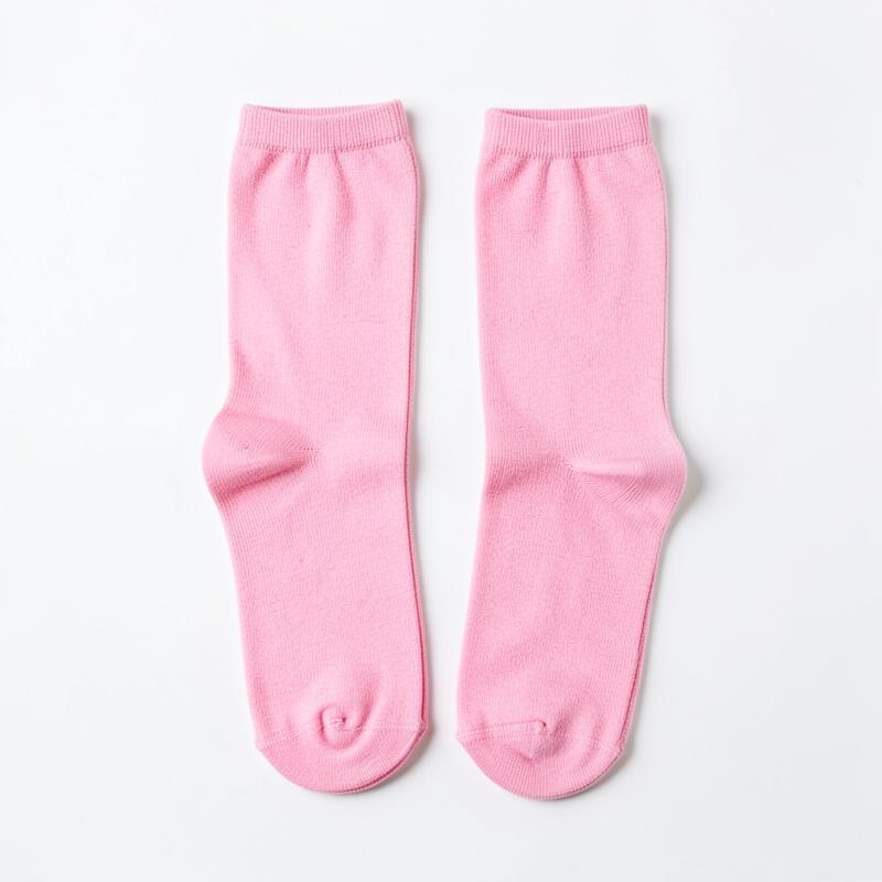 Pink Knee-High Socks — Pack of 2