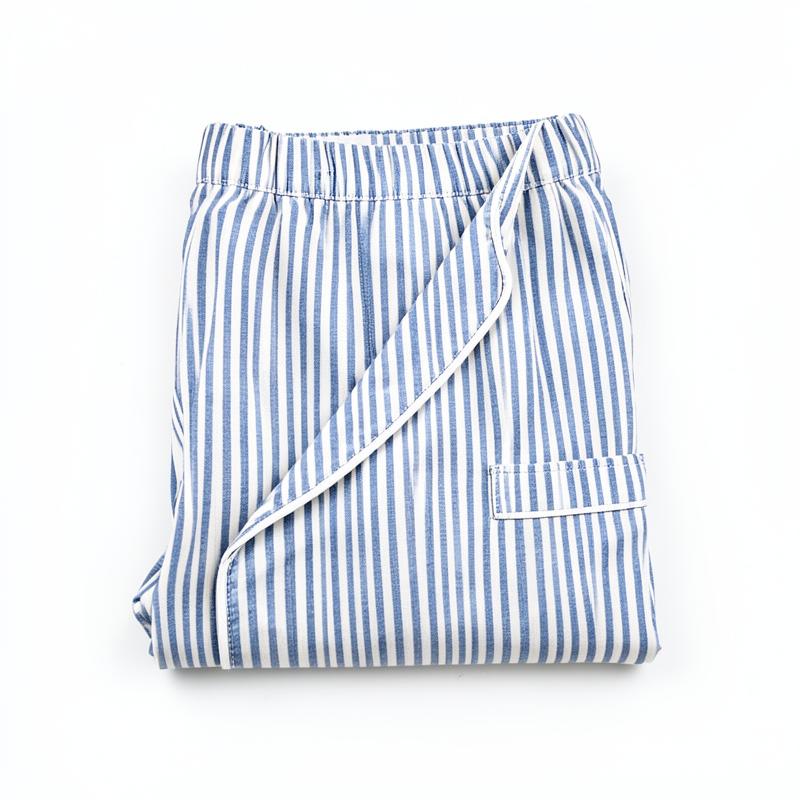 Blue Stripe Cotton Pyjama