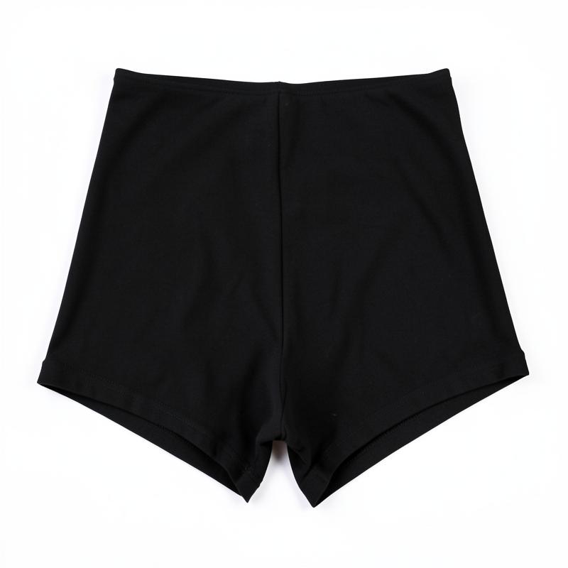 Black High-Waist Shaping Shorts