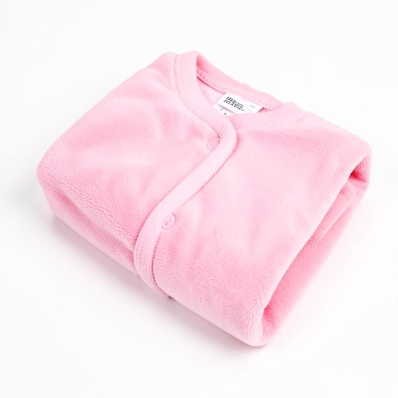 Pink Zip-Up Fleece Sleepsuit