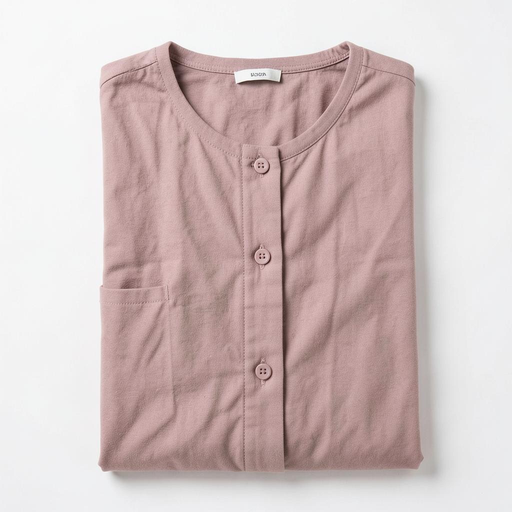 Dusty Pink Maternity Feeding Nighty