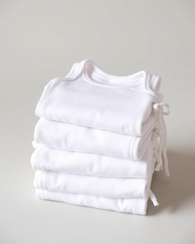 Baby Cotton Vests — Pack of 5