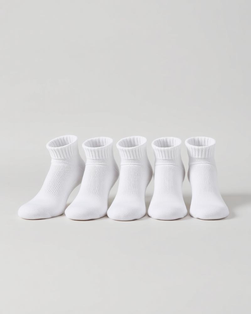 Ankle Sports Socks — Pack of 5