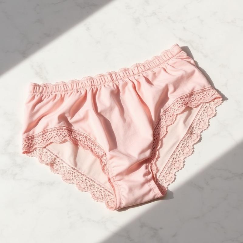 Lace Trim Hipster Panty