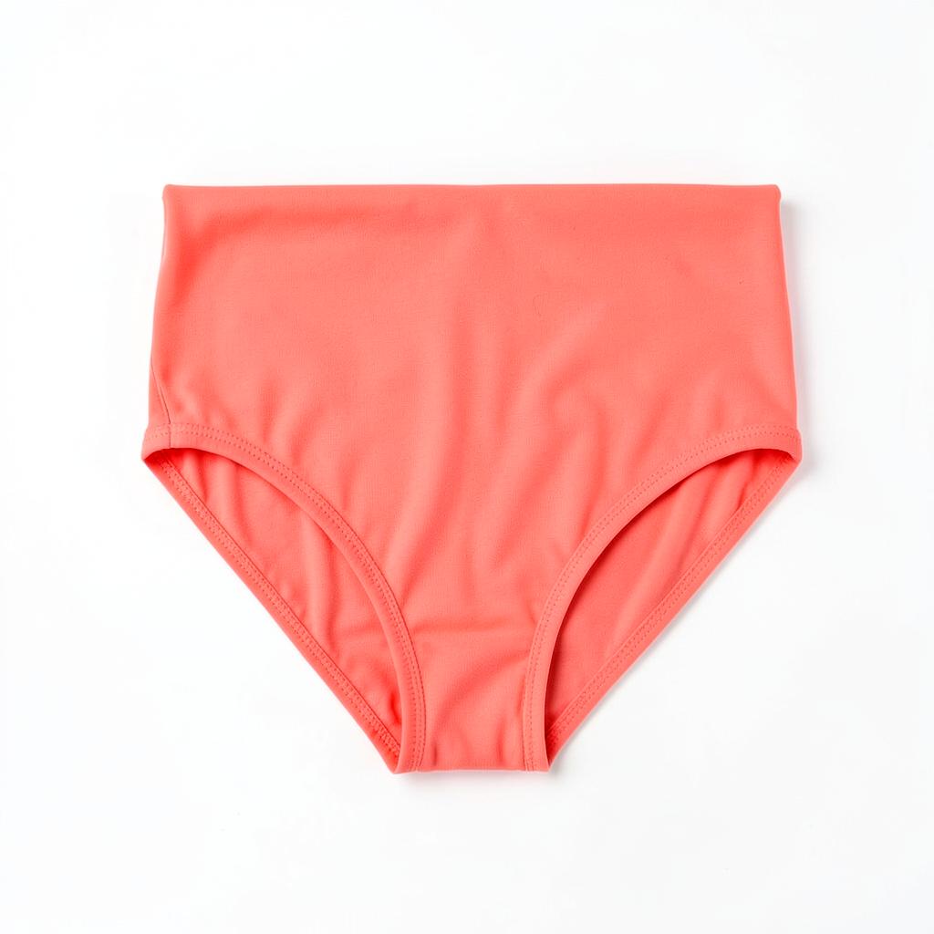 Coral Seamless Microfibre Thong